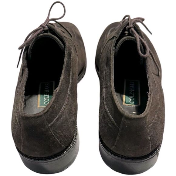 Cole Haan Suede NikeAir Sole Split-Toe Lace-up Oxford Sz 9 Perfect Condition - Picture 9 of 12